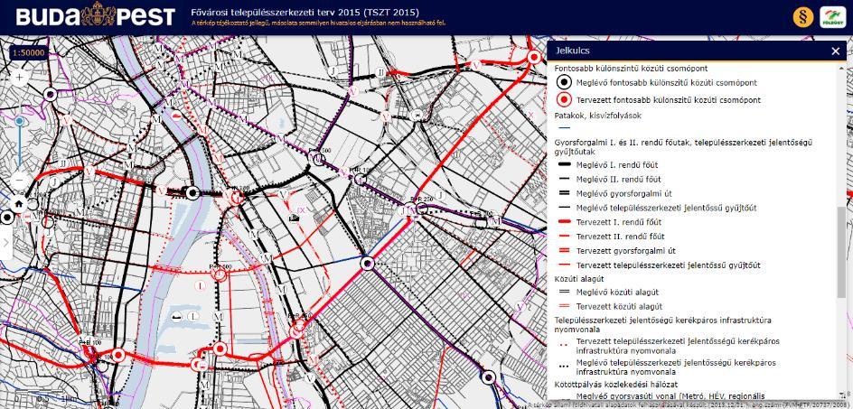 elemekről egyaránt). A 50/2015. (I.28.) Főv. Kgy. határozattal elfogadott településszerkezeti terv 2.