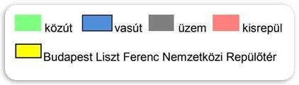 A főútvonalak (különösen: belváros főútjai, autópályák bevezető szakaszai), valamint a nagyobb érzékenységű területeken (kertvárosi részek, Budai-hegyvidék főbb útjai) mellett jelentős a zajterhelés