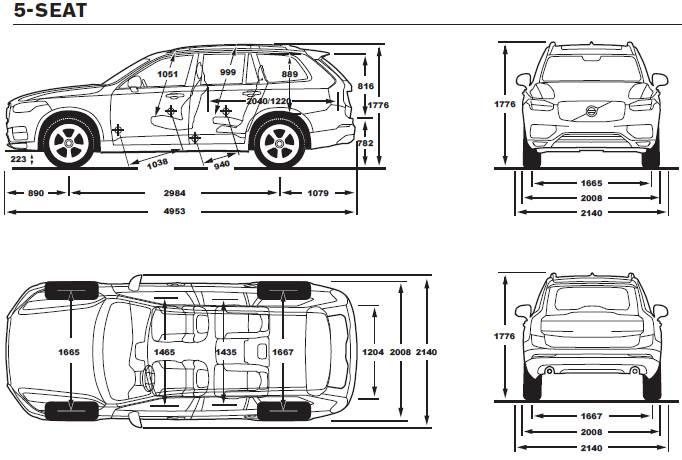 8 VOLVO XC90 MŰSZAKI ADATOK MOTOROK Motortípus T5 AWD AUT T6 AWD AUT T8 TWIN ENGINE B5 MILD HYBRID AWD AUT 4hengeres, 16 szelepes, közvetlen befecskendezéses turbó 4hengeres, 16 szelepes, közvetlen