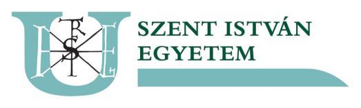 Szent István Egyetem Gödöllő Gazdaság-és Társadalomtudományi kar Gazdálkodás- és Szervezéstudományok Doktori Iskola A