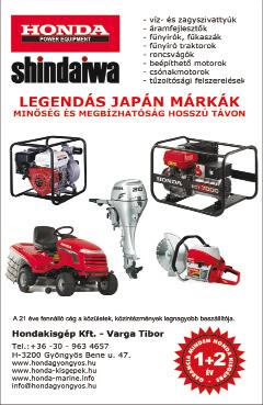 TÉRFOGATÁRAM: max. 2.