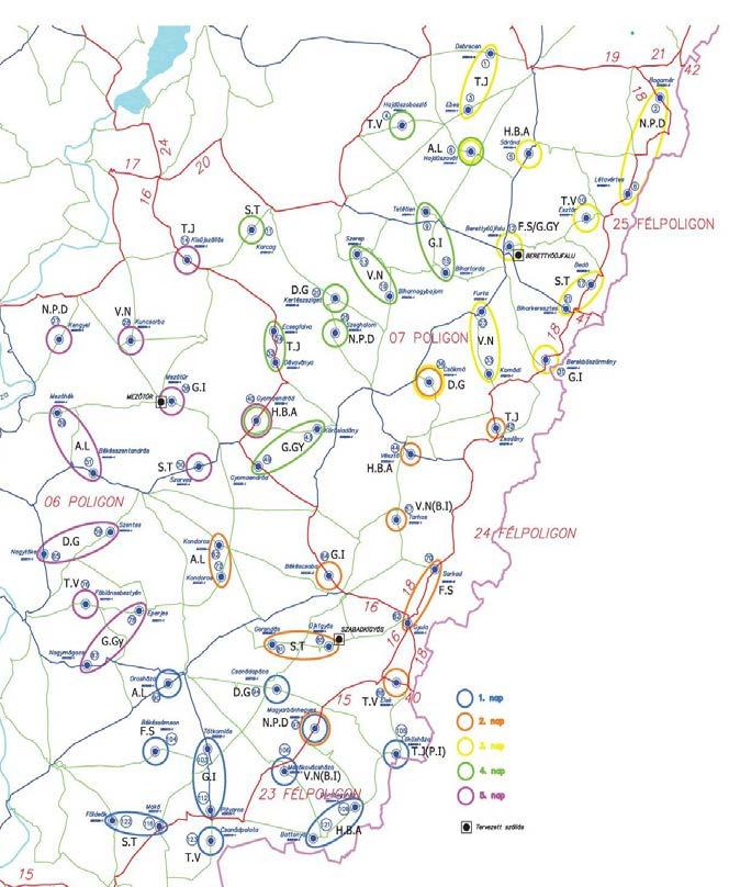 kiépítése Sorszám Pontszám Település Megye File név első 4 karaktere Dátum Észlelő 90 0610106-1 Orosháza Békés ORHA 2014.06.02 A.L 62 0643102-1 Kondoros Békés KON1 2014.06.03 A.