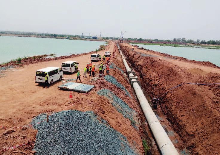 : Société Malienne de Patrimoine de l Eau Potable SA (SOMAPEP-SA) Date : 2015-2018 Partenaire : Cabinet MERLIN Coût du service : 4,099 Milliards de FCFA (6 248 973 ) Le projet vise à la fois le