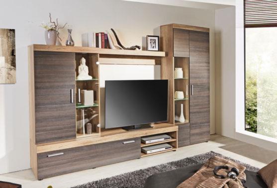 990 TV-ELEM, 3 fiókkal és 3 nyitott tárolórésszel, Szé/Ma/Mé: kb. 185/50/42cm 38.990 TV-ELEM, 2 fiókkal és 2 nyitott tárolórésszel, Szé/Ma/Mé: kb. 128/50/42cm 25.