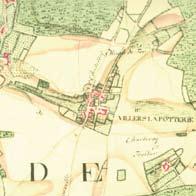 (bassin de Charleroi) noyau ancien Église ChâTeau-ferme extension