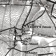 de vallée repères visuels (ChâTeau-d eau) datée aux environs de 1770