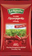 osztályú csemege édes magyar fűszerpaprika-őrlemény : 1000 g db/ raklap : 360 minőségmegőrzési dő : 300 nap