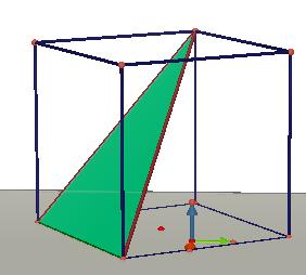 Térgeometria Kocka V=a 3 A=6a 2 ahol l