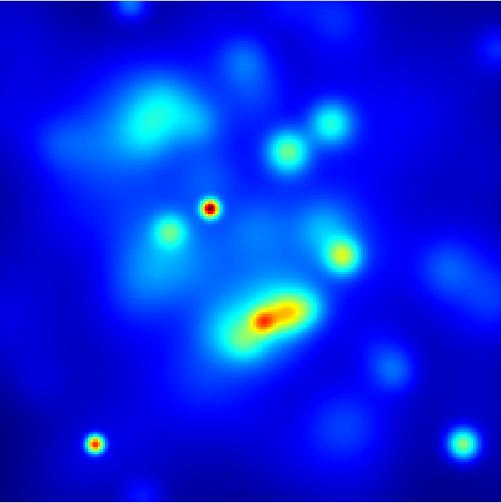 Top-hat (MATLAB példa) Eredemények Eredeti kép Erózió