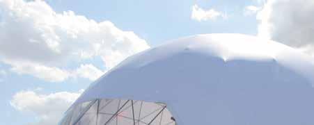 A kupolák különleges aerodinamikai tulajdonságokkal rendelkező, erős szerkezetek, ezért a fenntarthatóságuk garantált.