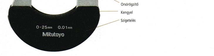 A digitális kivitelnél a mért érték a kijelzőről közvetlenül leolvasható. A mérés pontossága nagyban függ a mérőpofa és a mérőorsó felületeinek párhuzamosságától és sík voltától.