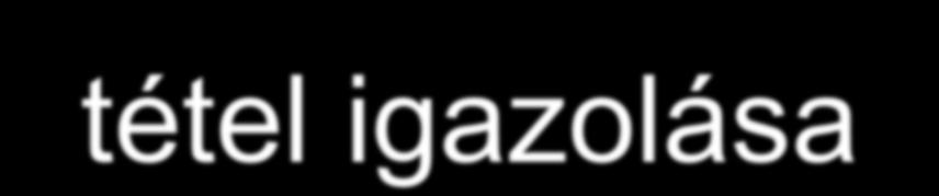 Matematikai függelék: az Euler-tétel igazolása Y F( K, N) Y