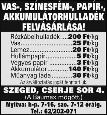 elõjegyezhetõ.