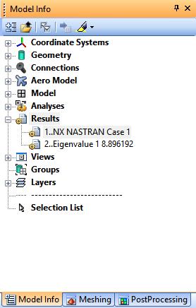9.1 Eredmény adatok értelmezése a kihajlás analízis (Buckling) eredményei: Results 1) NX NASTRAN Case 1