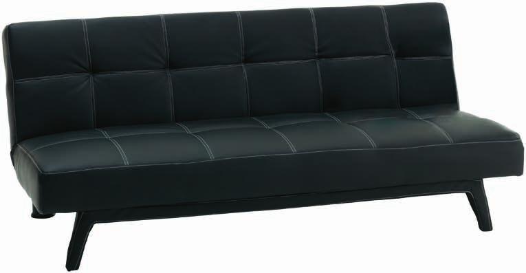 Praktikus 3-személyes kanapé, amely könnyen ággyá alakítható.