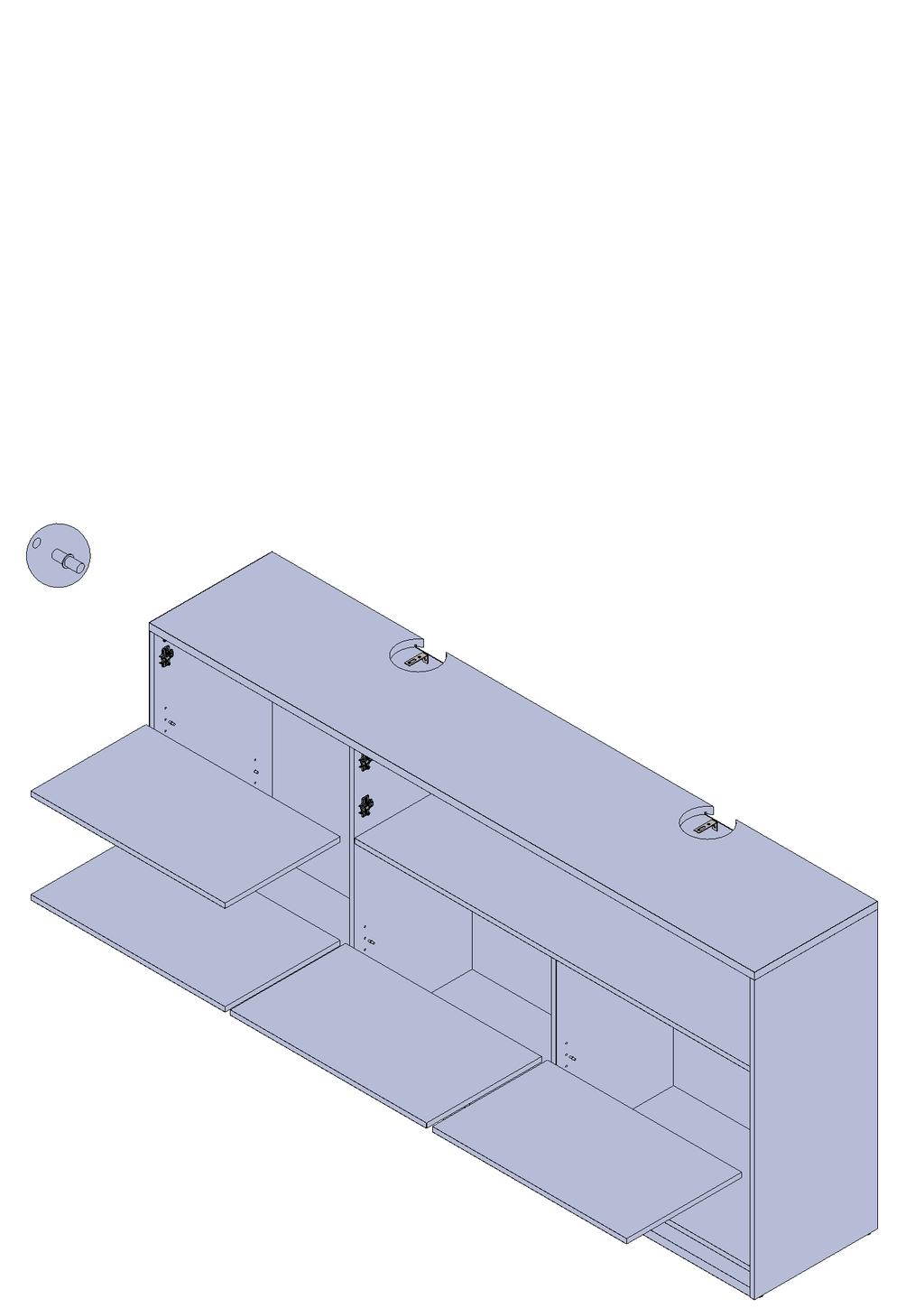 17 S30577 MOCOWANIE MEBLA DO ŚCIANY FIXATION DU MEUBLE AU MUR FIXIN THE CABINET TO THE WALL BEFESTIGUNG DES MÖBELS AN DER WAND FIJACION DEL MUEBLE AL