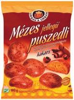 KAKAÓS MÉZES PUSZEDLI 180 g/db 219, 69 279,- 3 db: