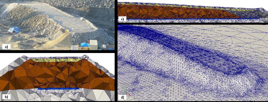 4. Étude de cas Traitement des données Une grille se conformant à la topographie complexe a