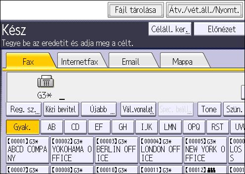 Dokumentum tárolása Dokumentum tárolása Egy dokumentumot egyszerre küldhet és tárolhat. Egyszerűen csak tárolhat is egy dokumentumot.