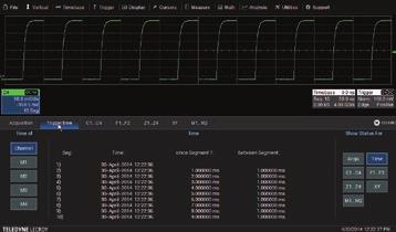 Combine Sequence mode with advanced triggers to isolate rare events over time.