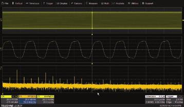 Advanced Math Capabilities A deep set of 20 math functions adds to the problem solving capability of WaveSurfer 3000.