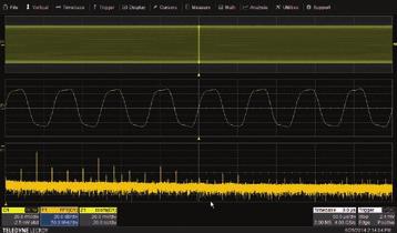 Advanced Math Capabilities A deep set of 20 math functions adds to the problem solving capability of WaveSurfer 3000.