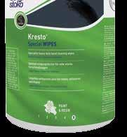 KSP30MLWW 30 30ml KSP250ML 12 250ml KSP250MLEE 12 250ml KSP2LT 4 2 Liter KSP4LTR 4 4 Liter Kresto Special WIPES Tisztítási