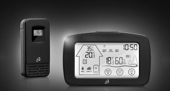 RADIO-CONTROLLED WEATHER STATION RÁDIÓVEZÉRELT IDŐJÁRÁSÁLLOMÁS Használati utasítás BEZDRÁTOVÁ METEOROLOGICKÁ STANICE Návod k obsluze