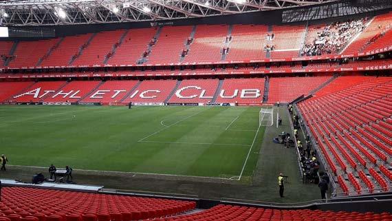 További kedvenc helyem az Athletic Club stadion, amely a San Mames metro megállónál található.