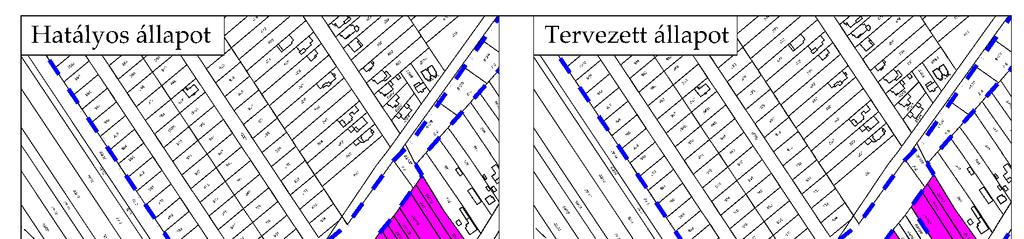 3.1.1 Újonnan beépítésre szánt terület és zöldterület aránya (új OTrT 12.