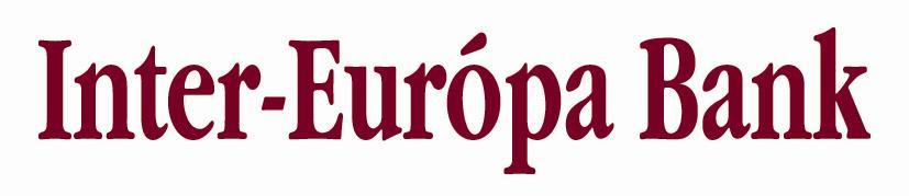 HIRDETMÉNY a BankoNET rendszerrel kapcsolatos változásokról Érvényben: 2008. január 1-jétől Tájékoztatjuk tisztelt Ügyfeleinket, hogy az Inter-Európa Bank Zrt.