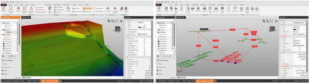 GeoMax X-PAD Fusion Office Software Teljes funkcionalitású irodai