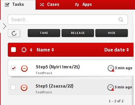 Az események használata a BPMN modellekben Tesztelés A throw és catch message-ek kongurálása után itt az id, hogy kipróbáljuk a példát.