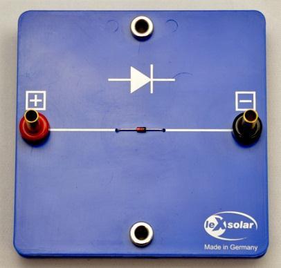 5 V) Fuses work up to maximum voltage of 6 V Diode module 1118-05