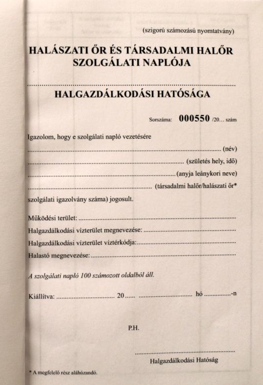 halőr szolgálati