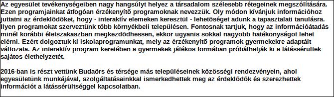 1. Szervezet / Jogi szemly szervezeti egysg azonostó adatai 1.1 Nv: Szervezet 1.