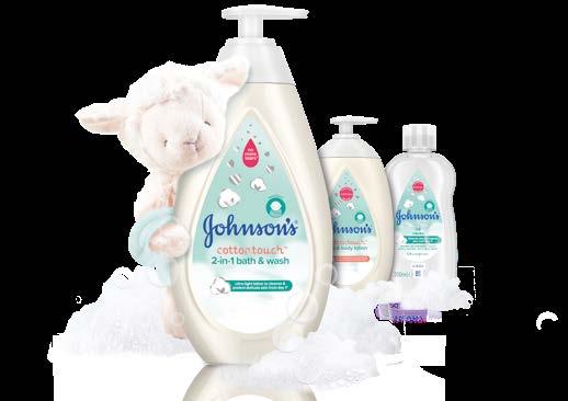 6 7 Az ÚJ JOHNSON S CottonTouch A gyengédség új generációja Immáron 5 éve az a JOHNSON S küldetése, hogy a világ leggyengédebb babaápolási termékeit hozza létre.