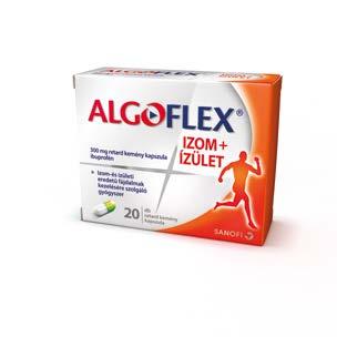 Ibuproféntartalmú,. Algoflex Izom+Ízület filmtabletta 069 Ft helyett 0 db (8,5 Ft/db) SANOFI-AVENTIS Zrt. 045 Budapest, Tó utca 5.