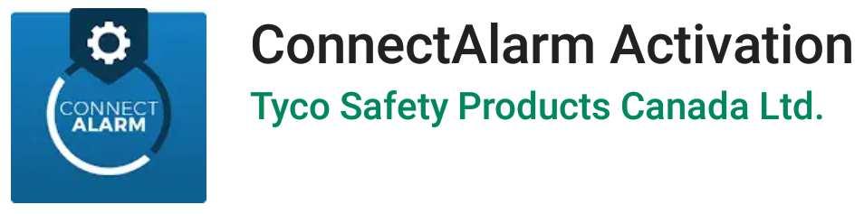 Töltse le a Connect Alarm activation alkalmazást a Google Play Store-ból vagy a Apple App