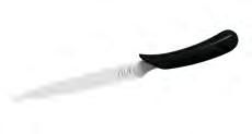 Knife 18.5 cm 3001.002 white / black Serrated Utility Knife 21 cm 3003.