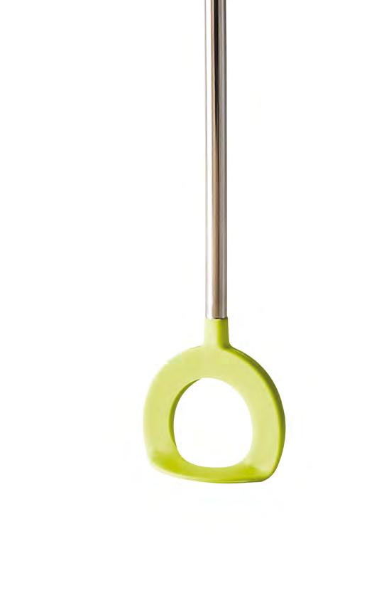 FLEX KITCHEN TOOLS Key features solid 18/8 stainless steel spring steel core Flexible silicone head for easy scraping Spring steel core for better stirring results Noiseless during use Will