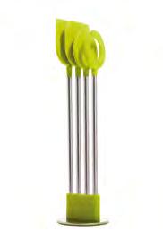 silicone head with spring steel core heat