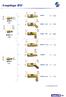 Couplings EU. Índice BR811 BR81. Compatible EU 1/8 1/4 3/8 Ø13 1/4 1/4 3/8 Ø13 Ø9 Ø13 1/4 1/4 Ø13 1/8 1/4 3/8 Ø13 Ø13 Ø 9 BR80. x 45.
