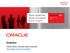 Exalytics. Fekete Zoltán, principal sales consultant   ORACLE PRODUCT LOGO. Month, Day, Year Venue City