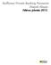 Raiffeisen Private Banking Pannonia Alapok Alapja. Féléves jelentés 2015.