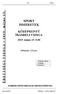ÉRETTSÉGI VIZSGA május 15. SPORT ISMERETEK KÖZÉPSZINTŰ ÍRÁSBELI VIZSGA május 15. 8:00. Időtartam: 120 perc