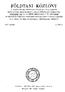 FÖLDTANI KÖZLÖNY. FÖLDTANI KÖZLÖNY XCV. kötet, 4. füzet, 96 oldal. Budapest, október december