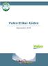 Ethics and Compliance program Valeo Code of Ethics. Valeo Etikai Kódex September 2018