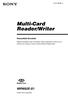 Multi-Card Reader/Writer