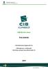 CIB RÉSZVÉNY ALAP. Éves jelentés. Főforgalmazó, Letétkezelő: CIB Közép-európai Nemzetközi Bank Zrt.